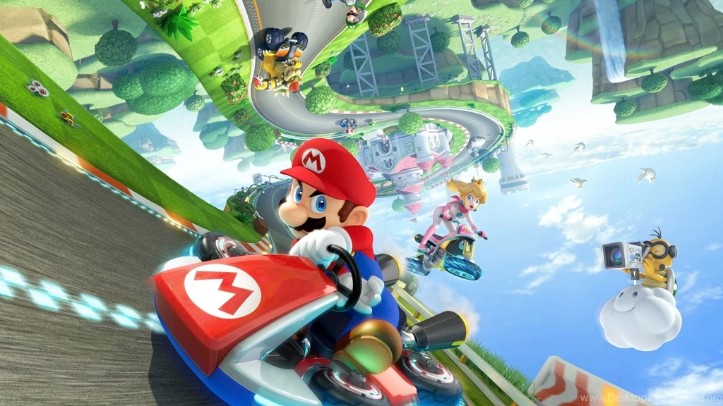 Mario Kart 8 Backgrounds Wallpaper.