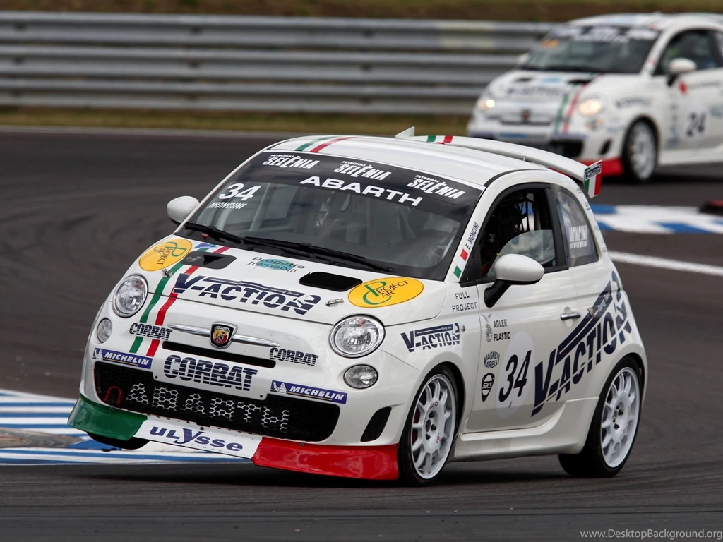 2008 Abarth 500 Assetto Corse Race Racing E Wallpapers