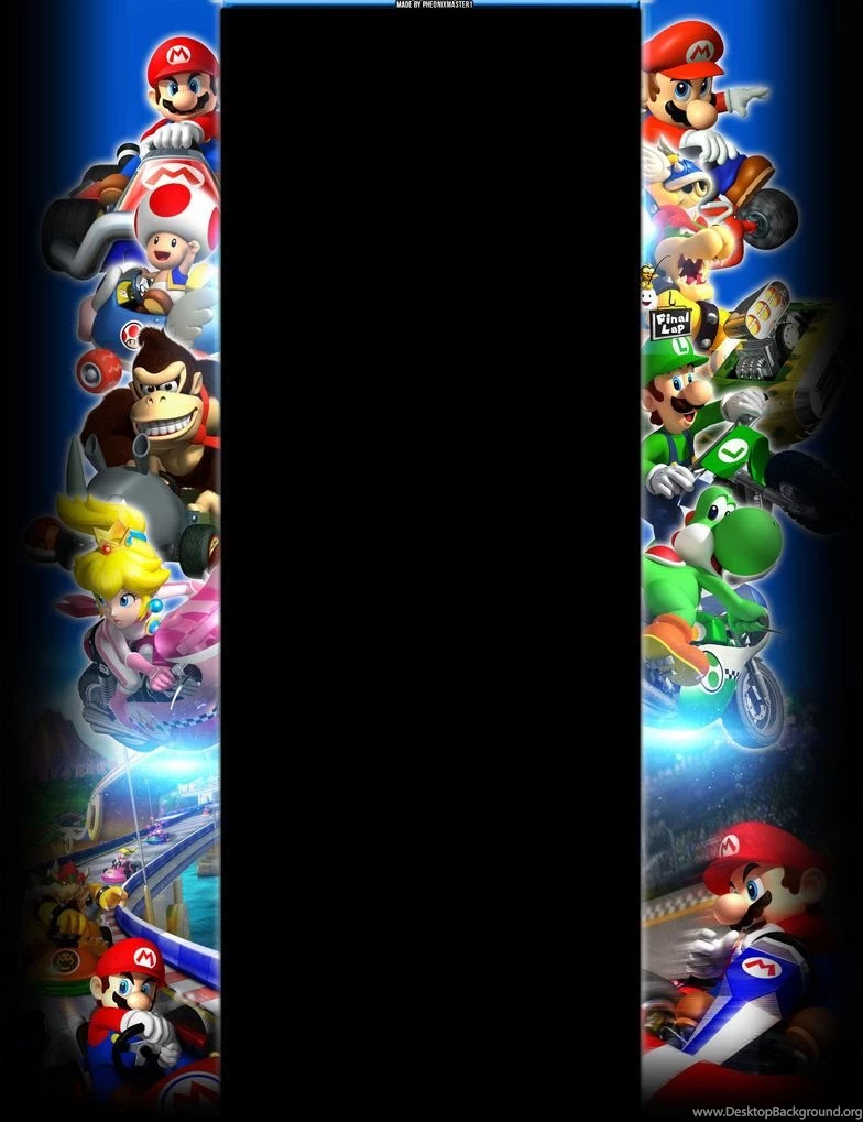 Mario Kart Youtube Backgrounds By Pheonixmaster1 On DeviantArt