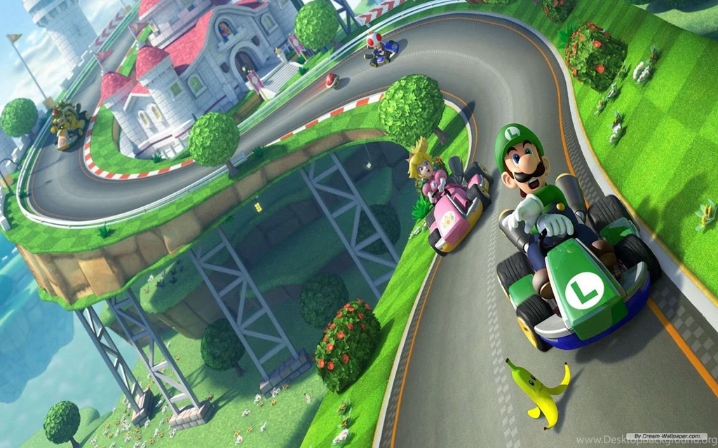 Free Wallpapers Free Game Wallpapers Mario Kart 8 Wallpapers ...