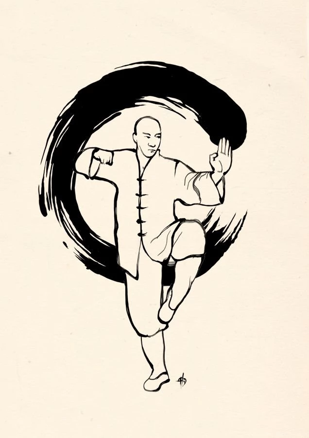 Shaolin Monk Calligraphy By Flycan On DeviantArt
