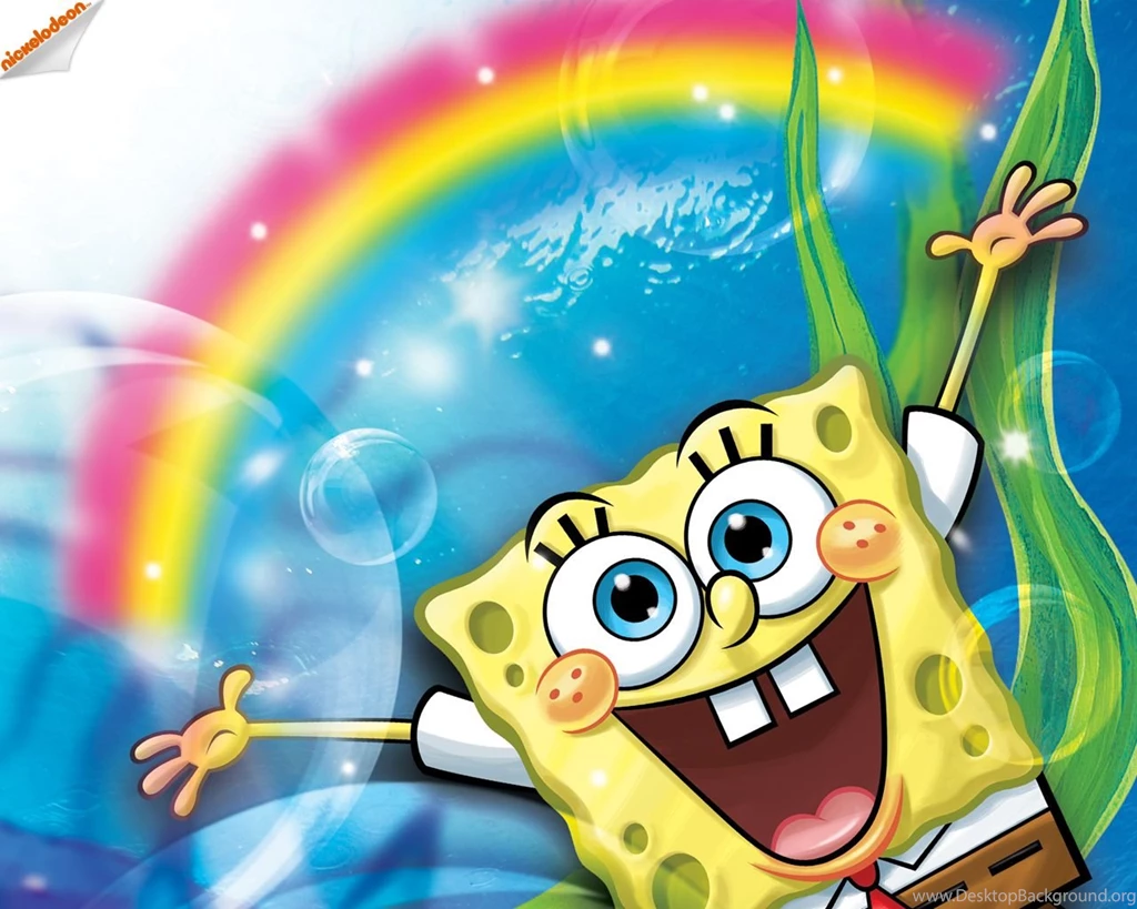 Spongebob Rainbow Wallpapers 7897 1280x1024 Px ~ WallpaperFort.com