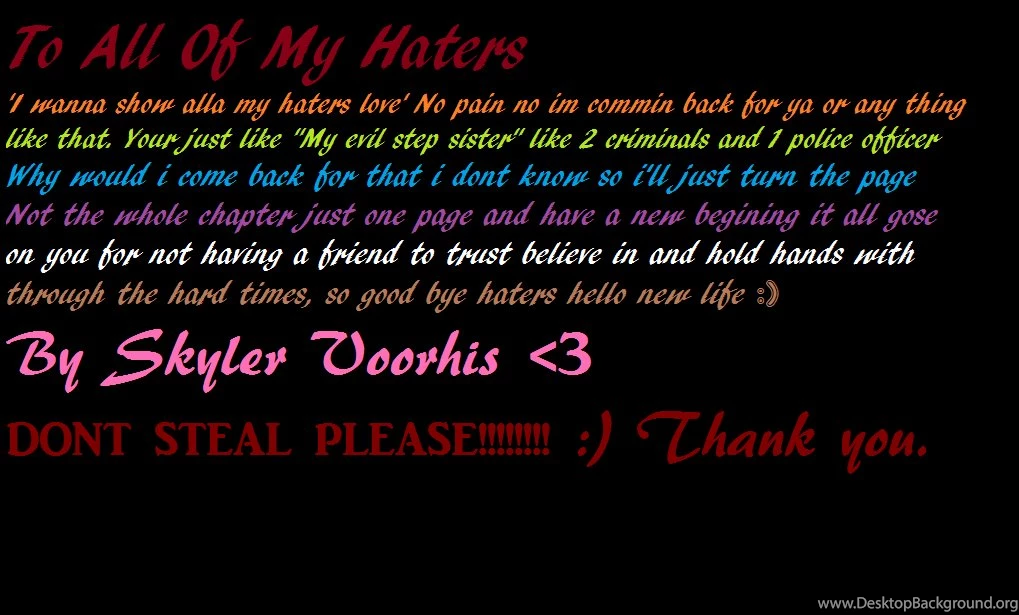 Famous Quotes About 'Haters' QuotationOf . COM