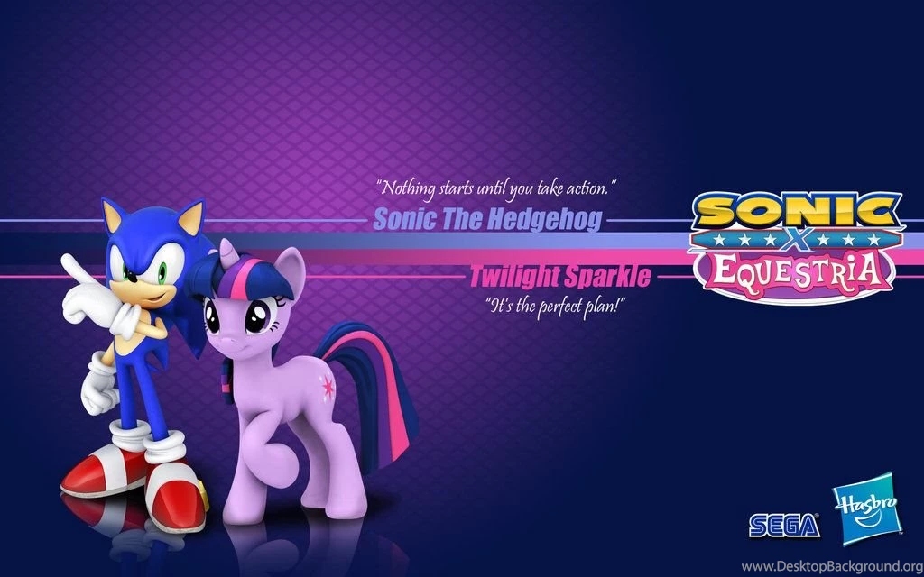 Sonic X Equestria: Sonic And Twilight By Fuzon S On DeviantArt