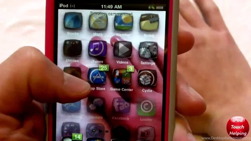 Make Your Camera Your Wallpapers / Backgrounds On iPhone 4 & IPod ...