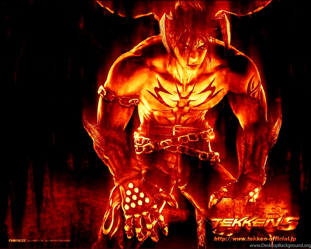 Download Tekken Jin Devil Flames Amandasato Deviantart Wallpapers ...