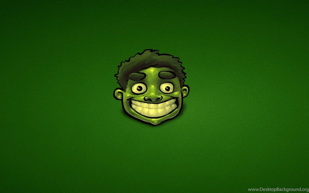 Green Hulk (comic Character) Happy Funny Green Backgrounds ...