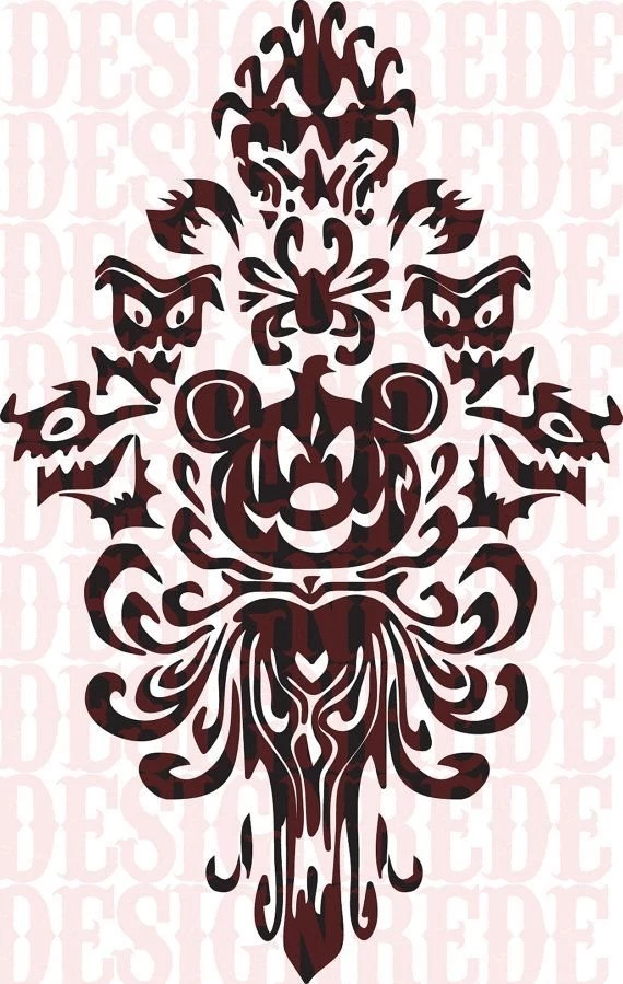 Haunted Mansion Wallpapers Design With A Mickey Mouse By DesignRede