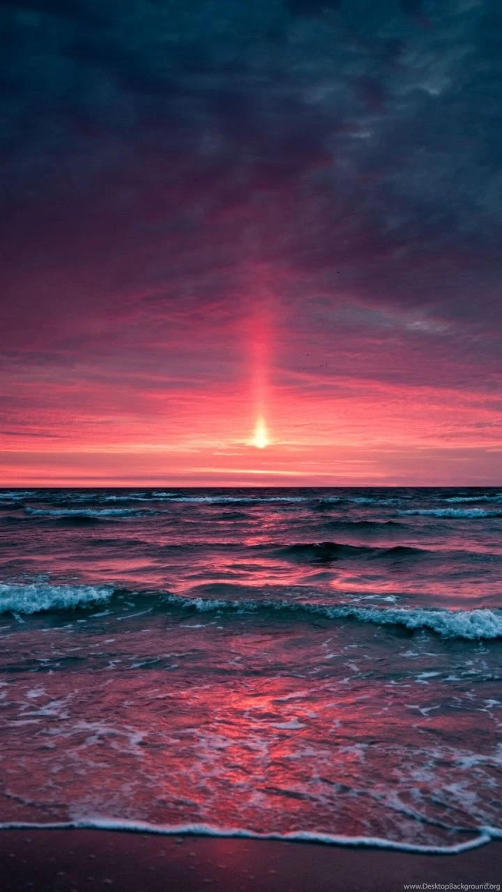 Pinkish SunsetSamsung Wallpapers Download