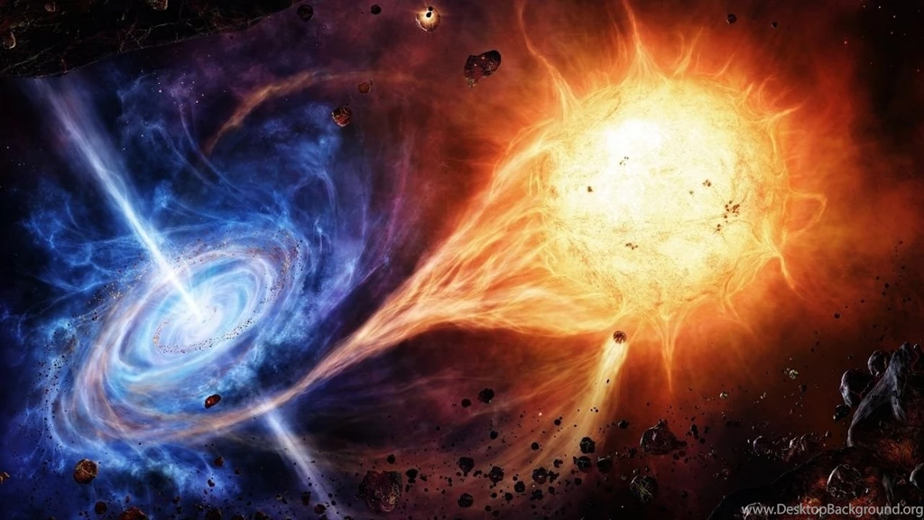 1280x720 Black Hole Quasar Wallpapers