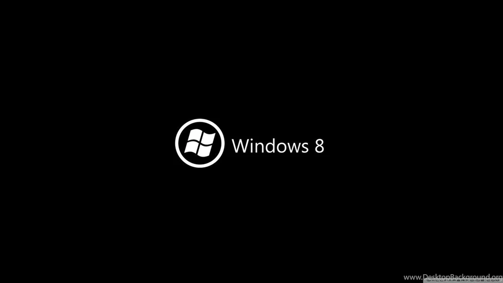 Windows 8 On Black HD Desktop Wallpapers : High Definition ...