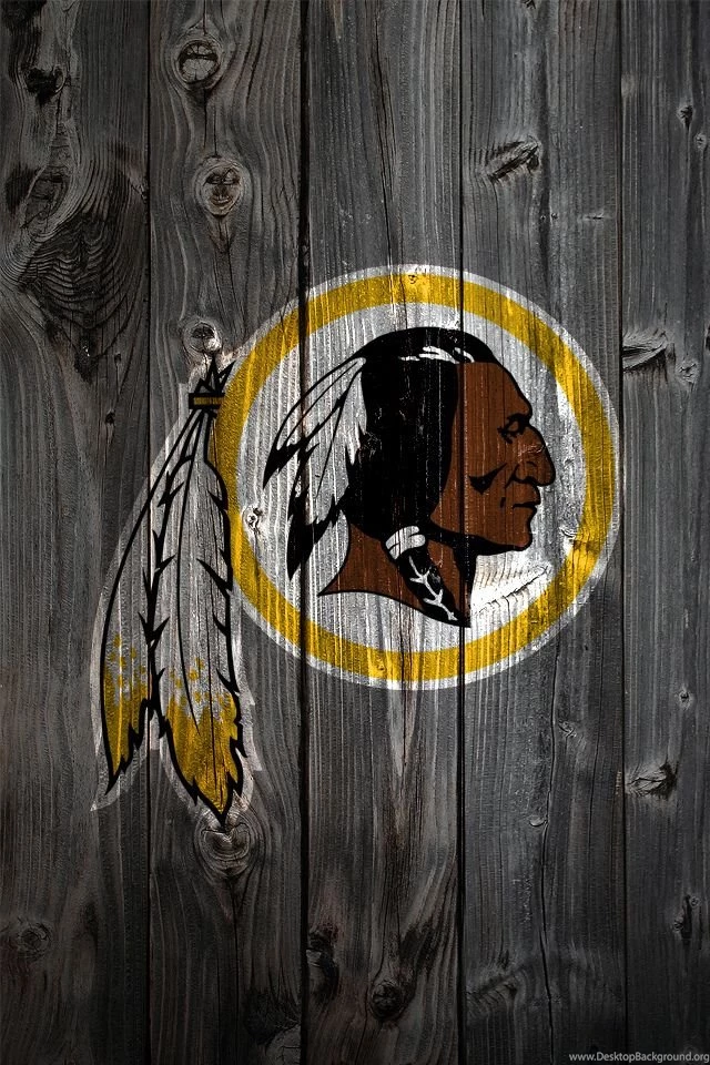 Washington Redskins Wood iPhone 4 Backgrounds