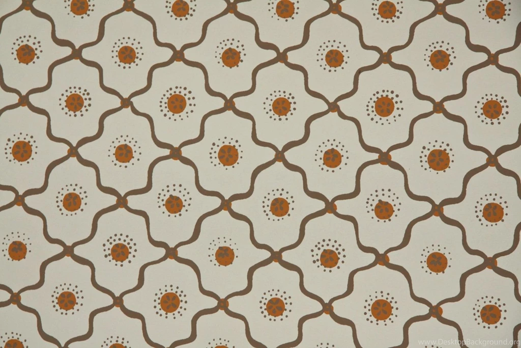 1950's Vintage Wallpapers Geometric Wallpapers By HannahsTreasures