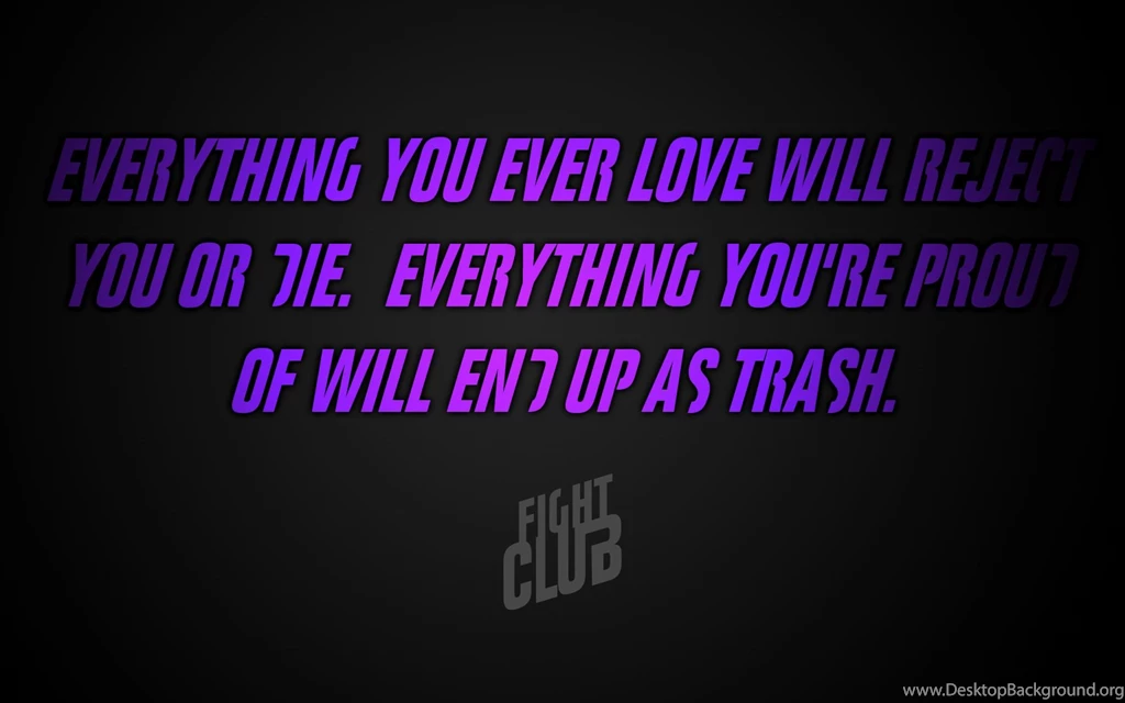 Fight Club Computer Wallpapers, Desktop Backgrounds
