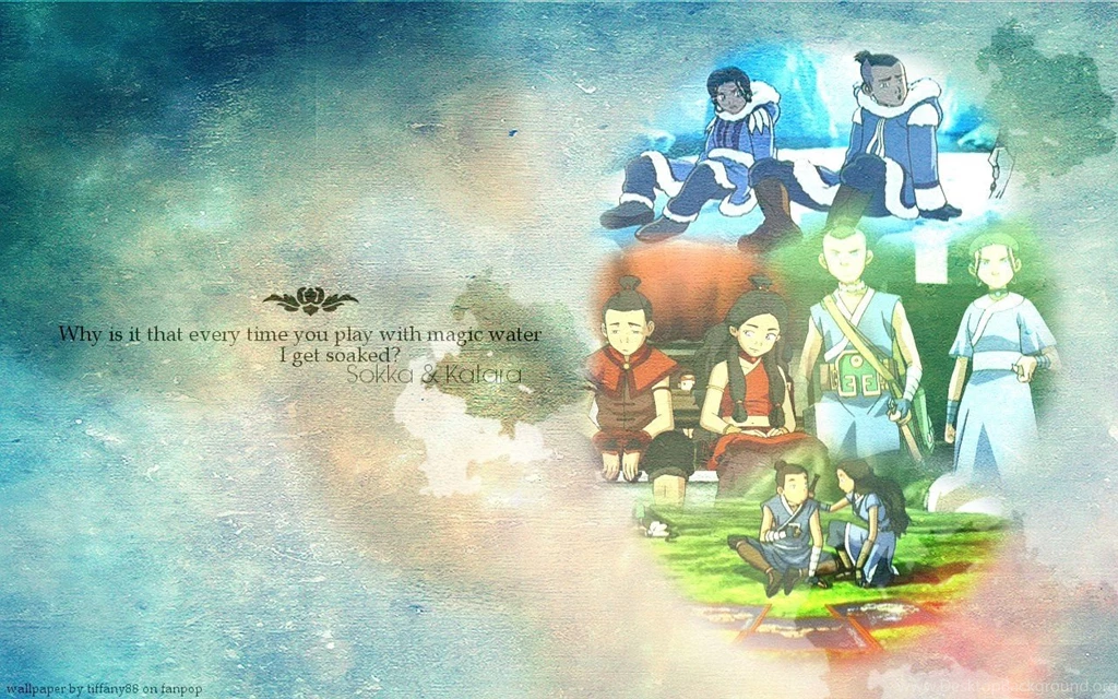Sokka & Katara   Avatar: The Last Airbender Wallpapers (28634934 ...