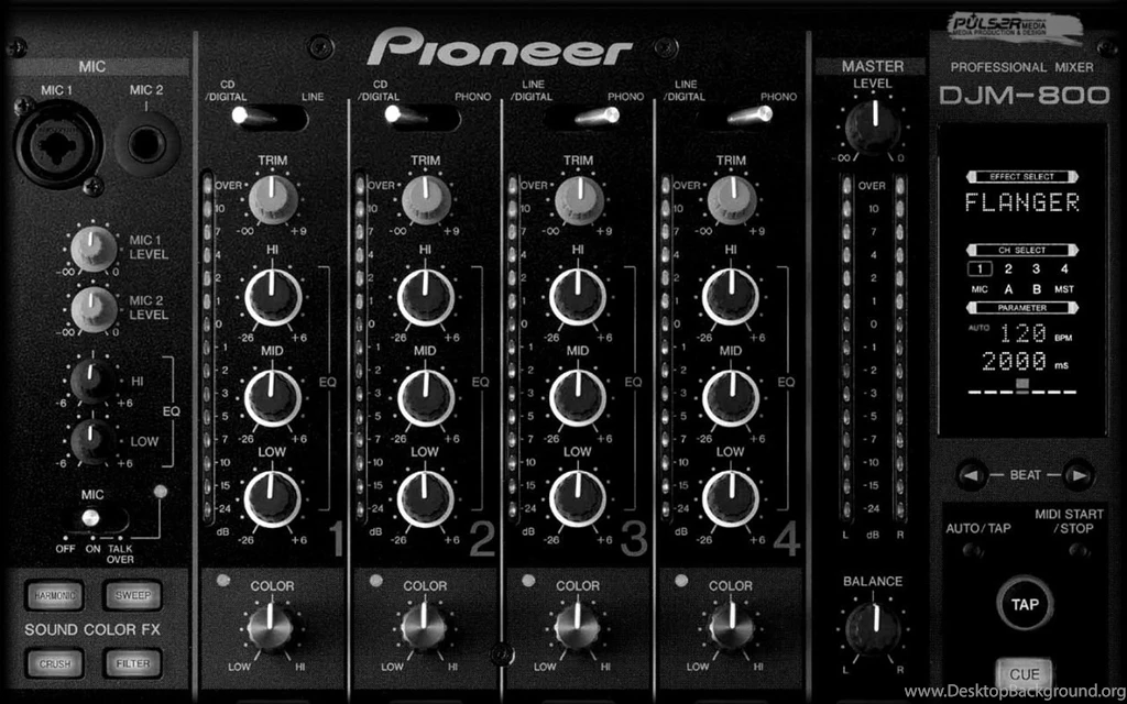 Pioneer Mixer : Desktop And Mobile Wallpapers : Wallippo