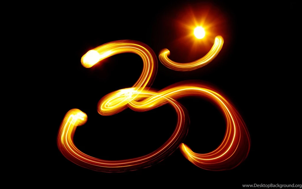 Creative 3D Om Shining HD Wallpapers Free