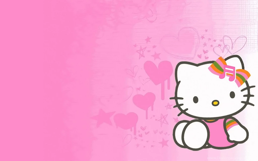 Pink Kitty Cute Image