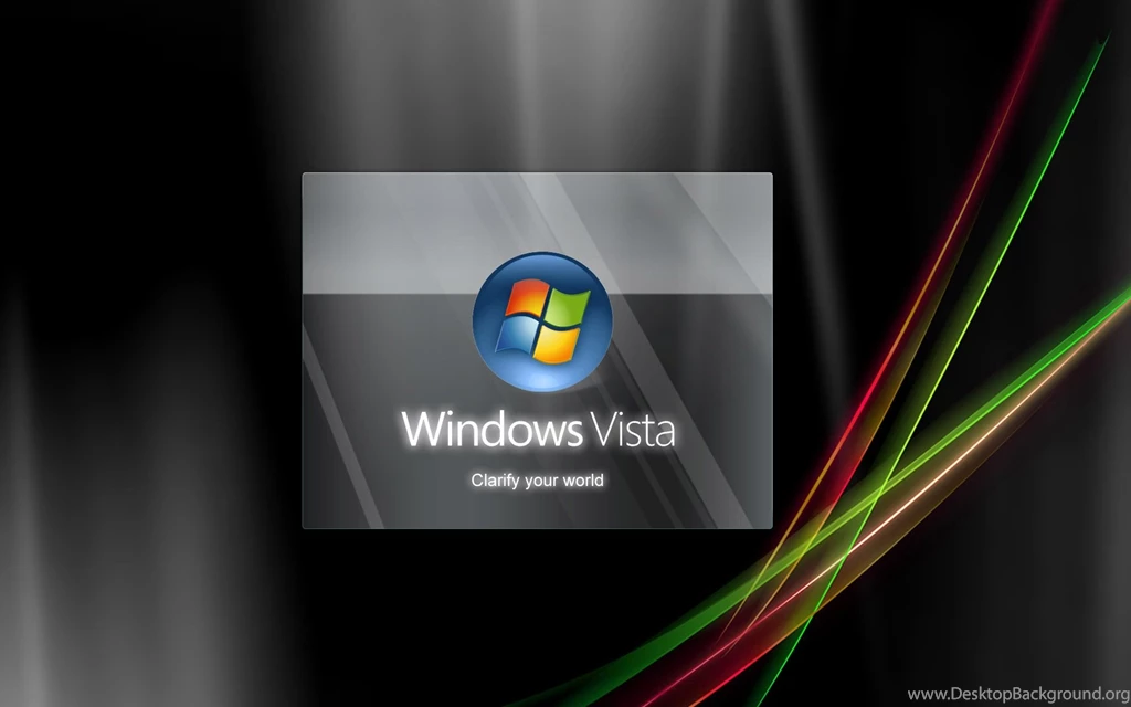 DESKTOP BACKGROUNDS: Vista Black Wallpapers