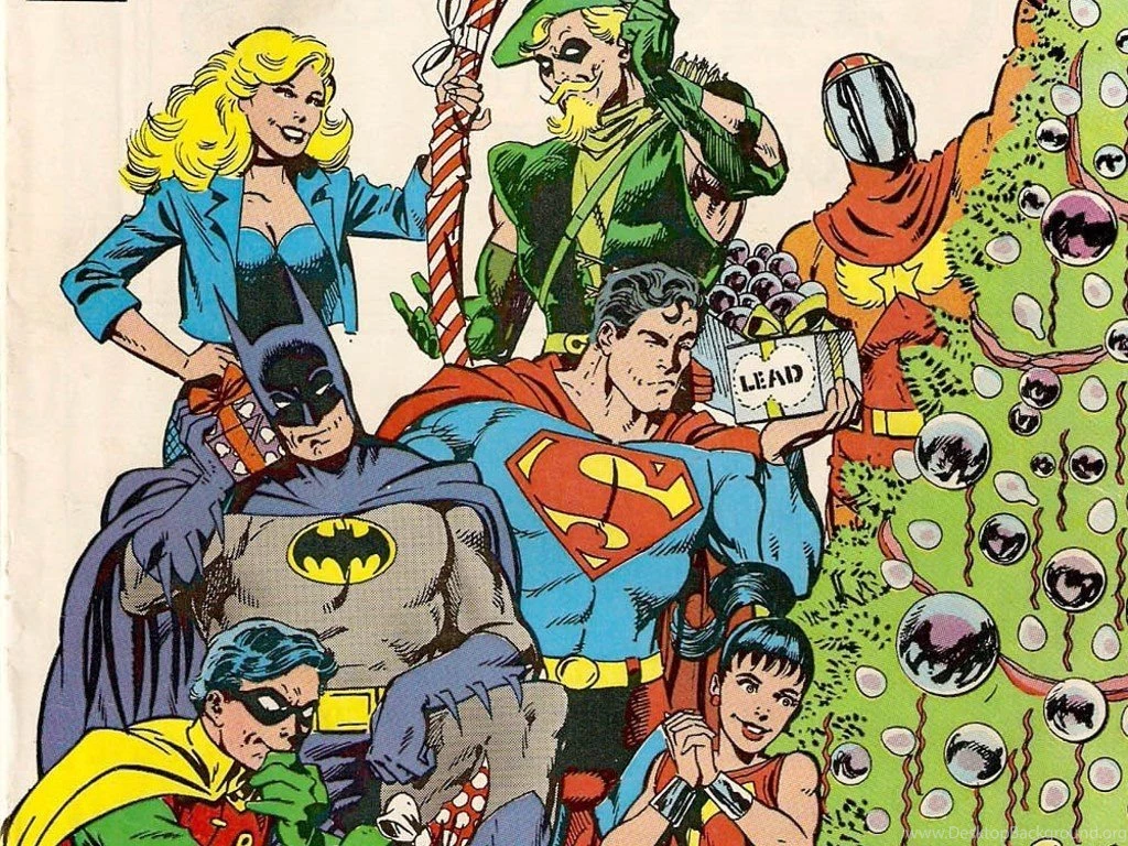 My Free Wallpapers Comics Wallpapers : Classic DC Comics Christmas