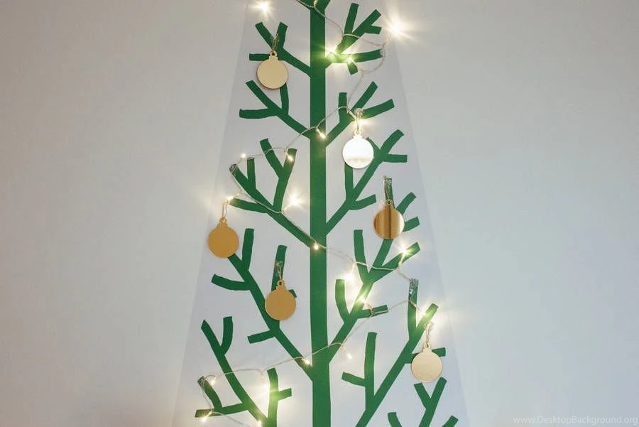 Classic Removable Reusable Wallpapers Christmas Tree Kit By ...