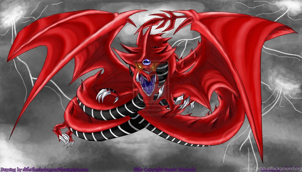 The Best Wallpapers Collections: YuGiOh! Slifer The Sky Dragon