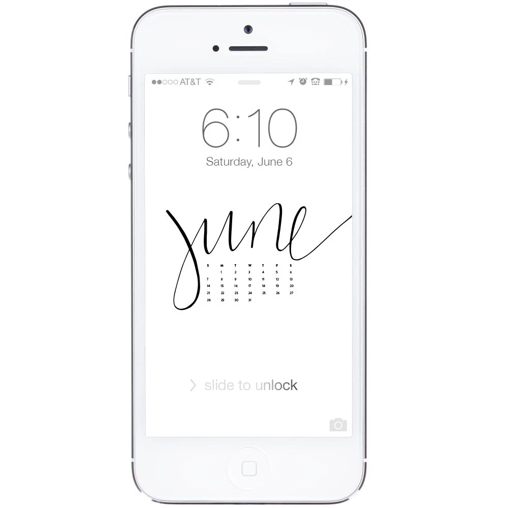 June Desktop & iPhone Wallpapers!