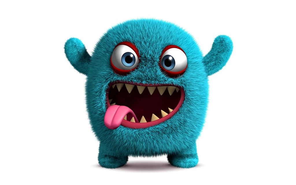 3d Cute Monster Wallpapers