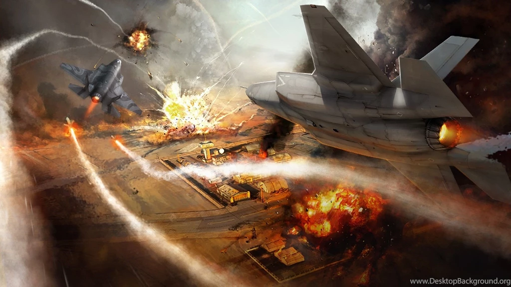 Explosions, Dogfight, Battles, F 35 Lightning II, Air, HAWX 2 ...