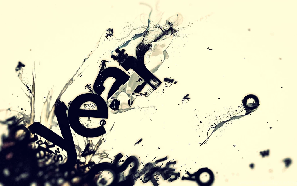 Typography Design Tutorial, Art, Ocean, Ice Berg, Creative, Wallpapers