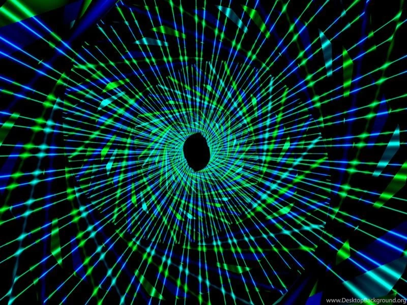 Fractal Art By Vicky, Blue Green Dazzle Wallpapers