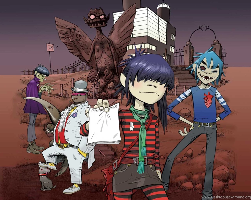 Wallpapers Gorillaz Llevate Alguno! Taringa!