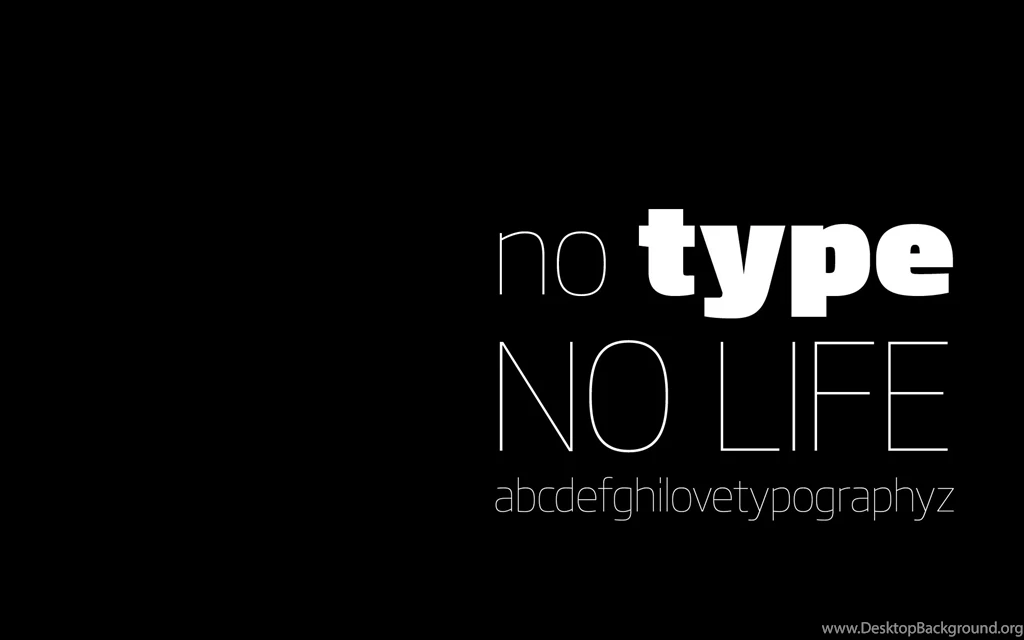30+ High Quality Typography Wallpapers For Inspiration CreativeCrunk