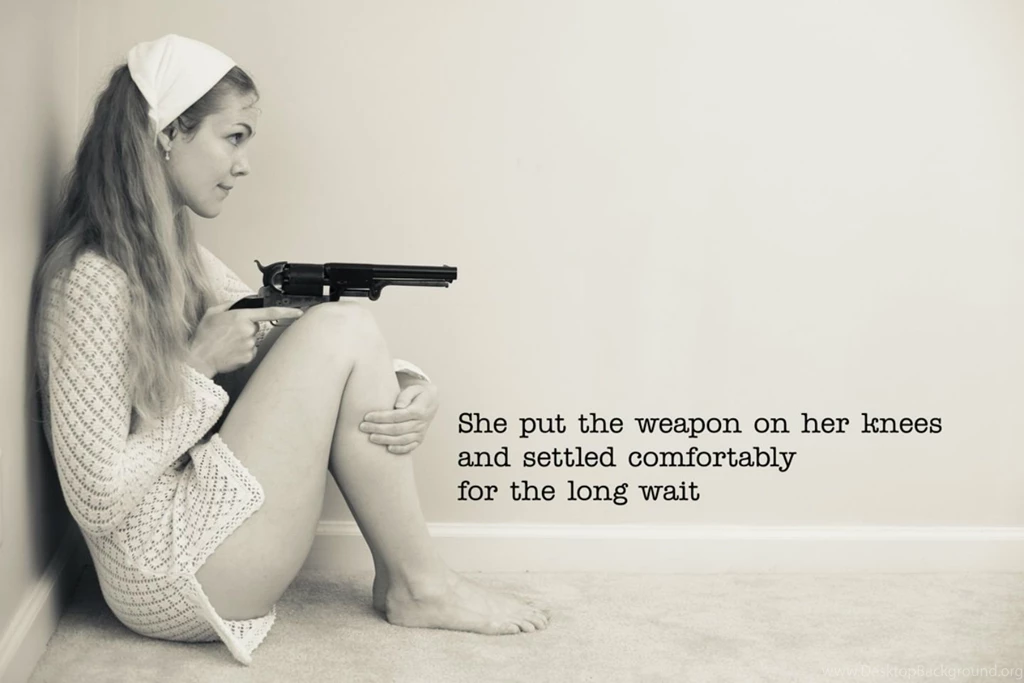 GIRLS WITH GUNS Weapon Gun Girls Poster Sexy Babe W Wallpapers ...