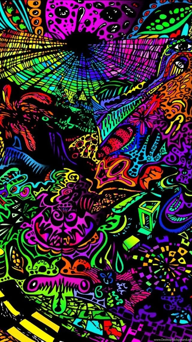 Trippy iPhone 5 Wallpapers