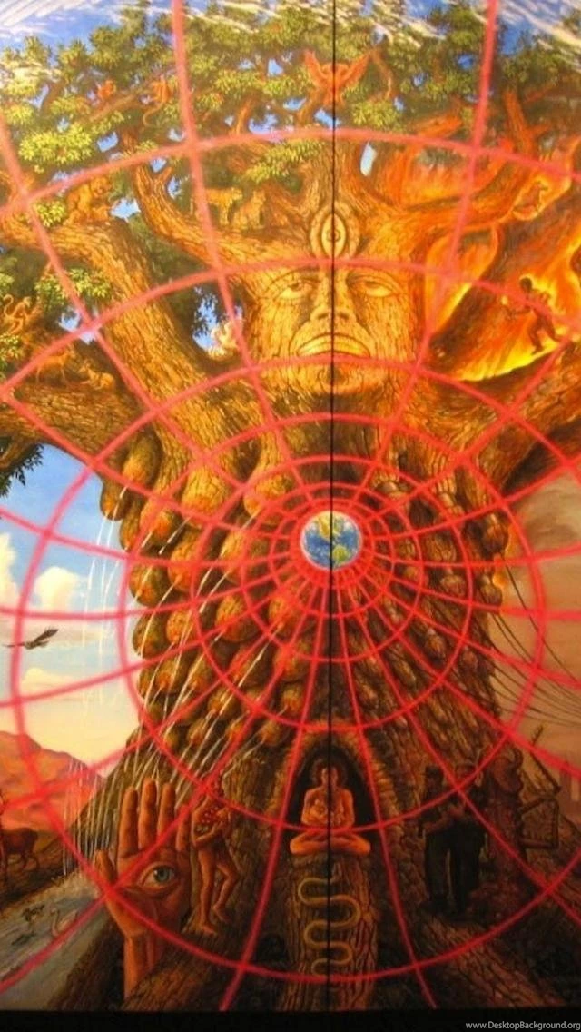 Trippy iPhone wallpapers For iPhone 5 5c 5s 640x1136 trippy_alex_grey_budha.jpg