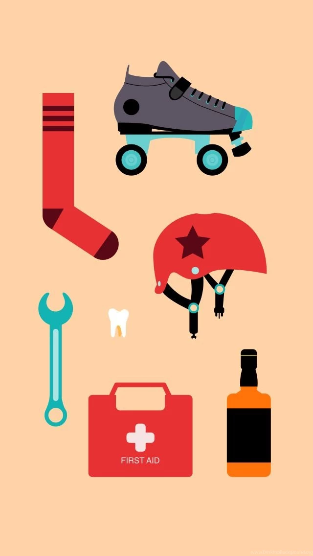 Roller Derby iPhone Wallpapers Created By Miriampersand See More ...