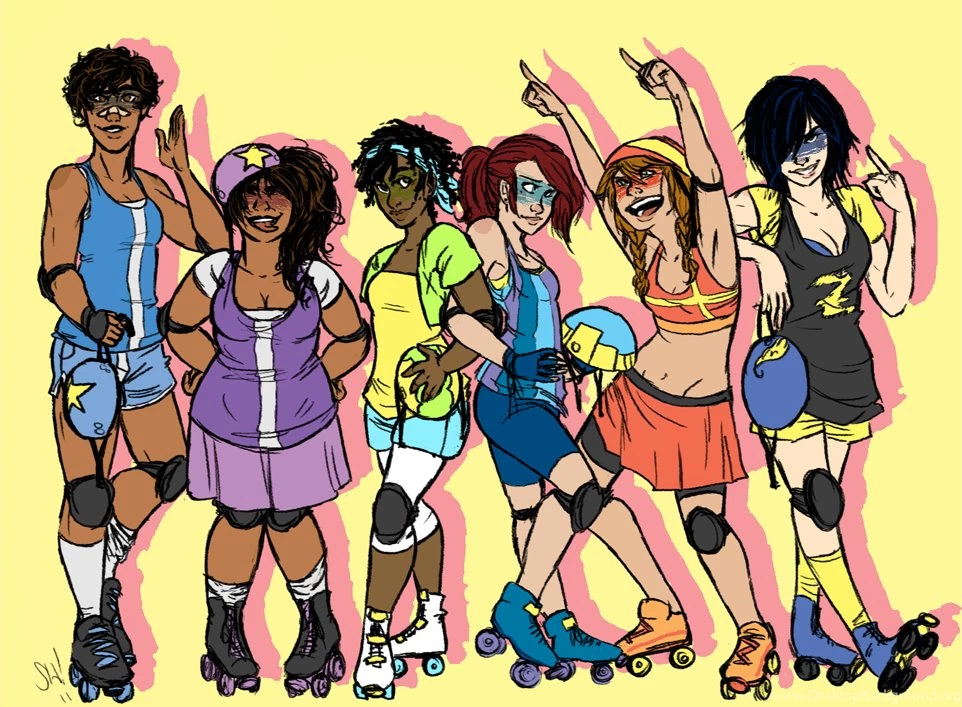 ROLLER DERBY By Outonalark On DeviantArt