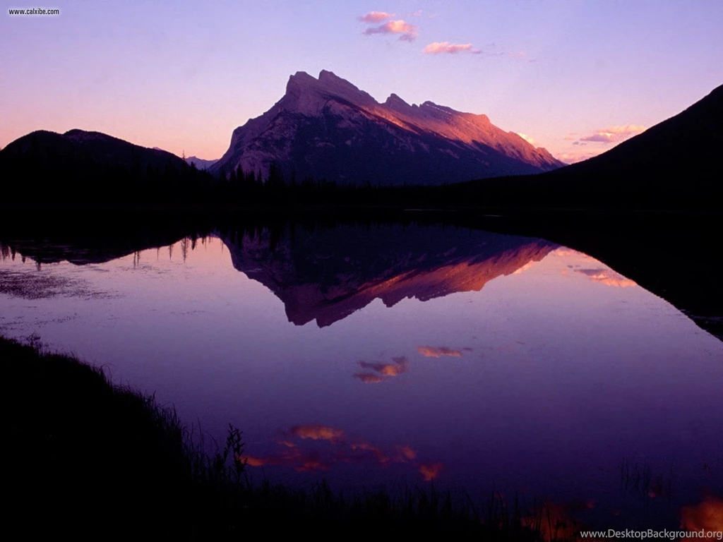 Nature: Mount Rundle Banff National Park Canadian Rockies, Picture ...