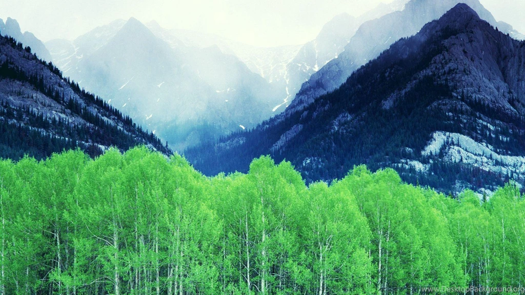 FANTASTIC VIEW OF THE CANADIAN ROCKIES WALLPAPER (