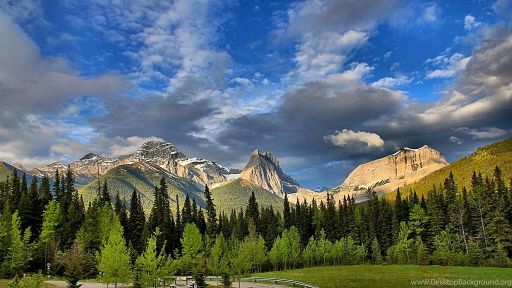Mount Lougheed Wind Mountain Wind Tower Alberta Canada Canadian ...