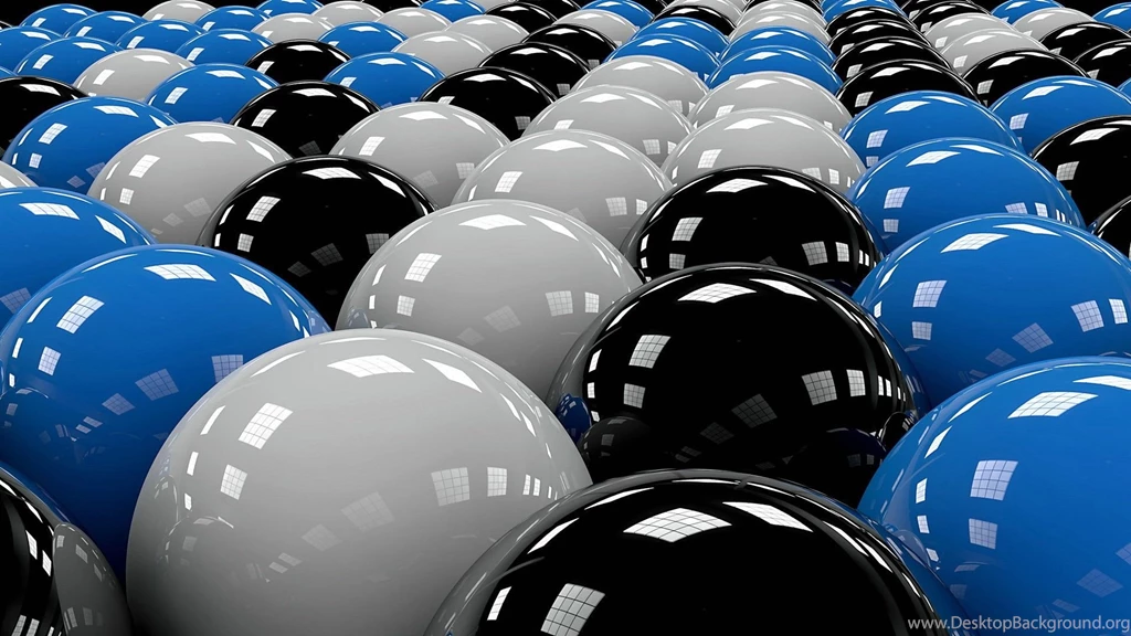 Neat 3d Balls Hd Picture