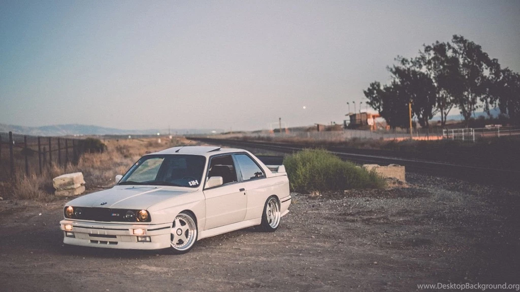 Download Wallpapers Bmw, E30, M3, Tuning, White, Stance, Road, Bmw ...