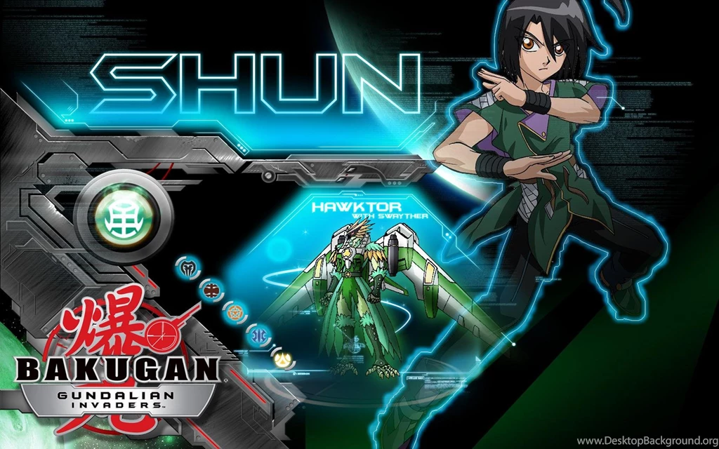 Bakugan Gundalian Invaders Shun   (
