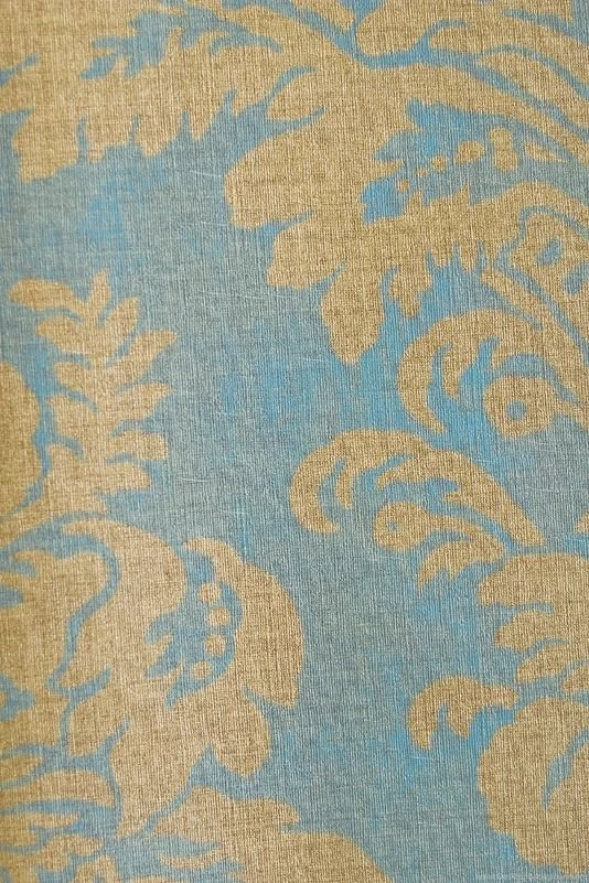 Argentina Damask Textured Wallpapers Blue