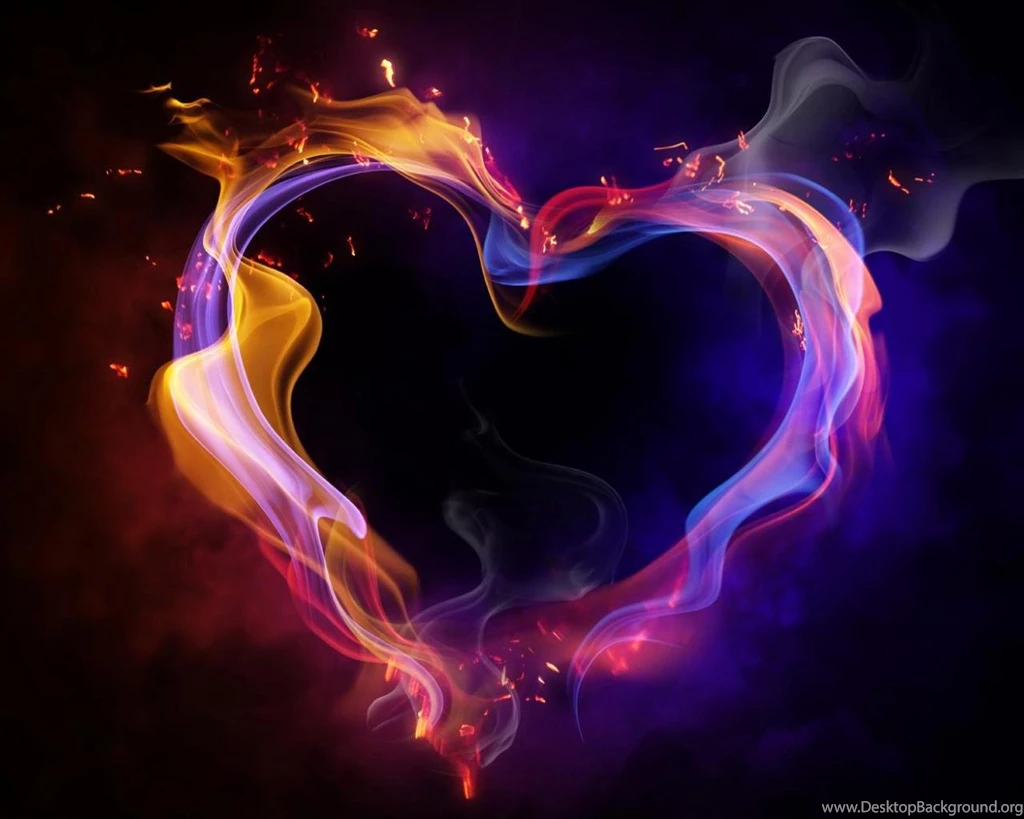 Neon Heart Wallpapers