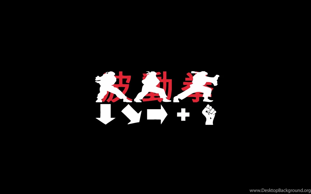 Ryu Street Fighter Hadouken Wallpapers (