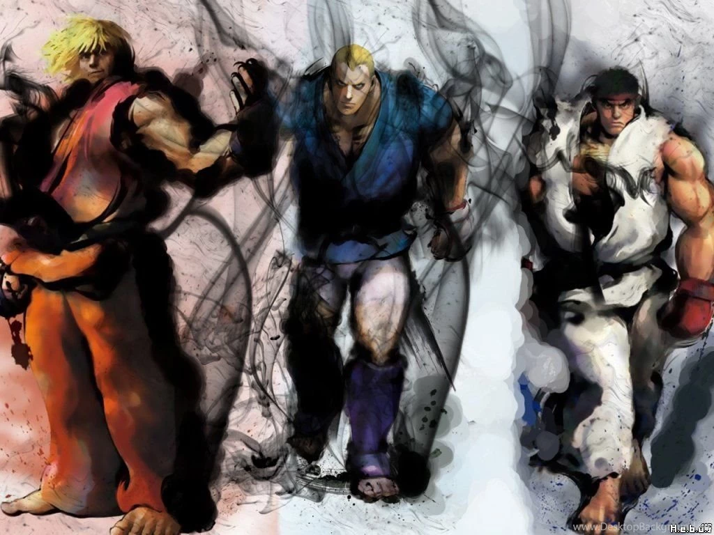 Ryu , Ken Et Abel Street Fighter IV, Wallpapers Metal Games ...