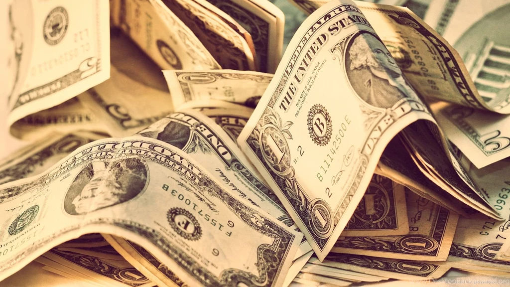 One Dollar Bills Pile Wallpapers For iPhone 3G/3GS