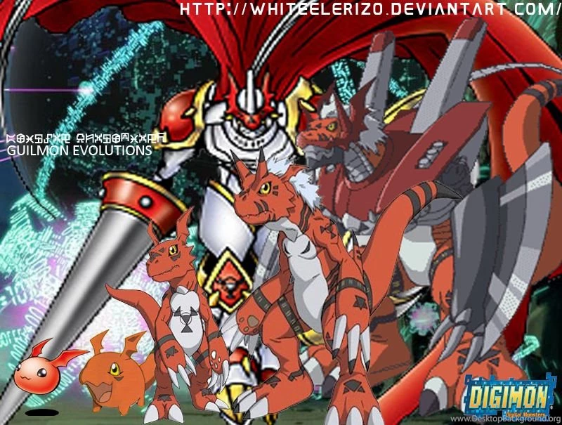 GUILMON EVOLUTIONS WALLPAPER By Waito chan On DeviantArt